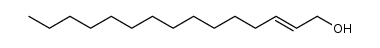 1-hydroxy-2(E)-pentadecene结构式