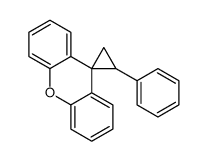 2-phenylspiro[cyclopropane-1,9'-xanthene]结构式