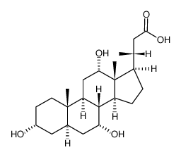 allonorcholic acid Structure