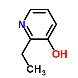 2-乙基-3-羟基吡啶结构式