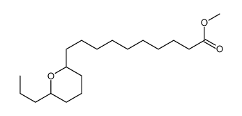 methyl 10-(6-propyloxan-2-yl)decanoate Structure