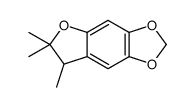 6,6,7-trimethyl-7H-furo[2,3-f][1,3]benzodioxole Structure