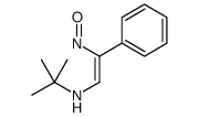 2-methyl-N-(2-nitroso-2-phenylethenyl)propan-2-amine Structure