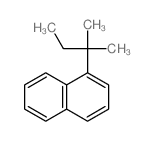 1-(2-methylbutan-2-yl)naphthalene structure
