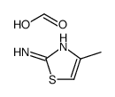 formic acid,4-methyl-1,3-thiazol-2-amine Structure