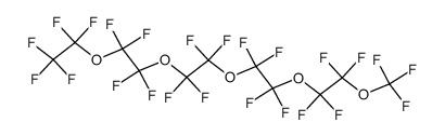 perfluoro-2,5,8,11,14-pentaoxahexadecane结构式