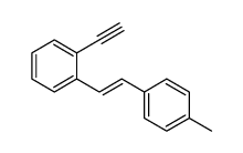 1-ethynyl-2-[2-(4-methylphenyl)ethenyl]benzene Structure