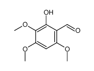 2-hydroxy-3,4,6-trimethoxybenzaldehyde结构式