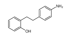 2-[2-(4-aminophenyl)ethyl]phenol结构式