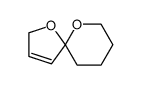 1,6-dioxaspiro[4.5]dec-3-ene结构式