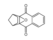 1,2,3,4-Tetrahydro-4a,9a-epoxy-1,4-methanoanthracene-9,10-dione结构式