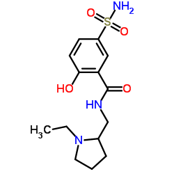 5-(Aminosulfonyl)-N-[(1-ethyl-2-pyrrolidinyl)methyl]-2-hydroxybenzamide picture