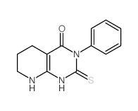 4-phenyl-3-sulfanylidene-2,4,10-triazabicyclo[4.4.0]dec-11-en-5-one Structure