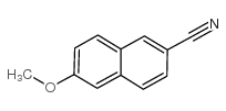 2-Naphthalenecarbonitrile,6-methoxy- Structure