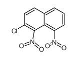 2-chloro-1,8-dinitro-naphthalene结构式