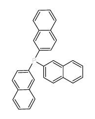trinaphthalen-2-ylphosphane Structure