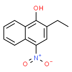 1-Naphthol,2-ethyl-4-nitro-(4CI) structure
