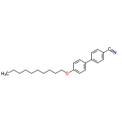 4'-(Decyloxy)-4-biphenylcarbonitrile Structure