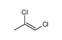 (E)-1,2-dichloroprop-1-ene Structure