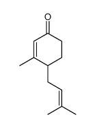 4-prenyl-3-methyl-2-cyclohexenone结构式