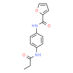 2-Furancarboxamide,N-[4-[(1-oxopropyl)amino]phenyl]-(9CI) picture