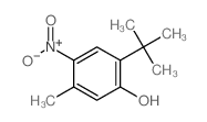 Phenol, 2- (1, 1-dimethylethyl)-5-methyl-4-nitro- picture