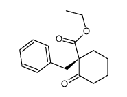 ethyl (1S)-1-benzyl-2-oxocyclohexane-1-carboxylate Structure