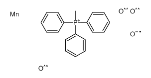 methyl(triphenyl)phosphanium,permanganate结构式