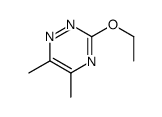 3-ethoxy-5,6-dimethyl-1,2,4-triazine structure