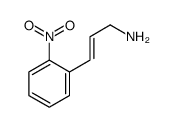 3-(2-nitrophenyl)prop-2-en-1-amine结构式