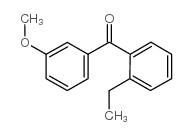 2-ETHYL-3'-METHOXYBENZOPHENONE Structure