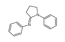 N,1-diphenylpyrrolidin-2-imine Structure