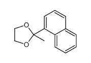 2-methyl-2-naphthalen-1-yl-1,3-dioxolane Structure
