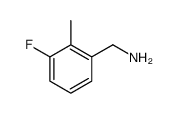 3-FLUORO-2-METHYLBENZYLAMINE structure