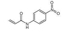 N-(4-nitrophenyl)acrylamide structure