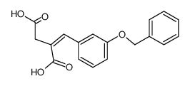 3'-benzyloxybenzylidene succinic acid Structure