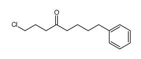 1-chloro-8-phenyloctan-4-one structure