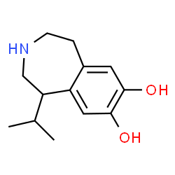 1H-3-Benzazepine-7,8-diol, 2,3,4,5-tetrahydro-1-(1-methylethyl)- (9CI) Structure