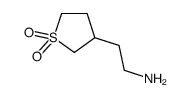2-(1,1-dioxidotetrahydro-3-thienyl)ethanamine(SALTDATA: HCl) structure