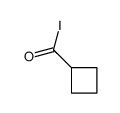 Cyclobutanecarbonyl iodide (9CI) Structure