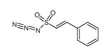 trans-β-styrenesulphonyl azide Structure