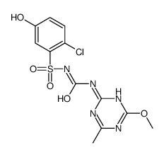 CHLORSULFURON-5-HYDROXY structure