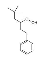 (3-hydroperoxy-5,5-dimethylhexyl)benzene Structure