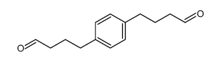 4-[4-(4-oxobutyl)phenyl]butanal结构式