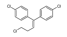 1,1'-(4-chloro-1-buten-1-ylidene)bis(4-chlorobenzene)结构式
