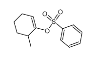 (6-Methyl-1-cyclohexen-1-yl)-benzolsulfonat结构式