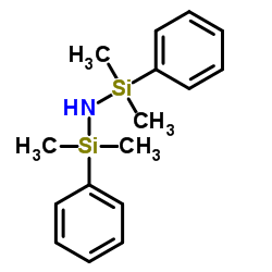1,3-DIPHENYL-1,1,3,3-TETRAMETHYLDISILAZANE Structure