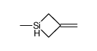 1-methyl-3-methylene-1-silacyclobutane Structure