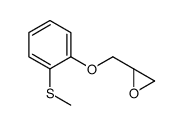 (2R)-2-[(2-methylsulfanylphenoxy)methyl]oxirane结构式