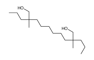 1,10-Decanediol, 2,9-dimethyl-2,9-dipropyl- structure